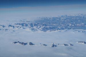 Überflug über Grönland
