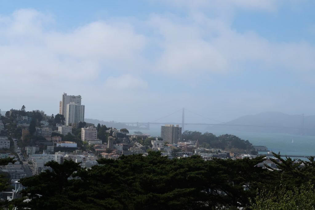 Blick Richtung Golden Gate Bridge