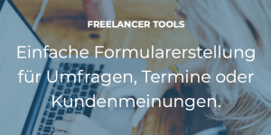 Freelancer Tools für Formulare
